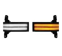 Dinamico Side Marker Per Chevy Per Silverado Per 1500 2014-2018 | Sostituzione posizione specchietto traino laterale interruttore sequenziale degli indicatori Indicatore direzione