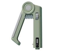 Dinamometro a presa manuale, allenatore di a presa manuale digitale - Tester di presa del dinamometro elettronico del braccio muscolare delle dita - Misuratore di formazione manuale digitale