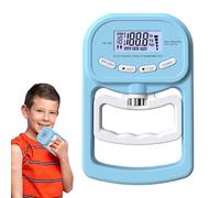 Dinamometro con impugnatura - Tester portatile alimentato a batteria, comoda impugnatura ergonomica, indicatore di allenamento ad alta precisione | Funzione di memoria intelligente per ragazzi, uomini