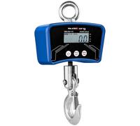 Dinamometro Digitale Bilancia Sospesa Display Lcd Portatile Pesa 1000 Kg Blu