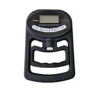 Dinamometro digitale da 265 libbre, impugnatura for allenamento della forza, tester elettronico, misuratore di pressione, schermo LCD USB, sport, casa, scuola Per la fisica meccanica(Black)