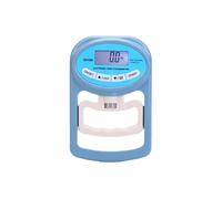 Dinamometro digitale da 265 libbre Manopole for allenatore di forza Tester elettronico Misuratore calibro Schermo LCD USB Sport Scuola a casa(Blue)