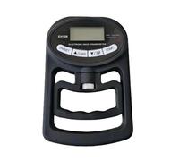 Dinamometro digitale da 265 libbre Manopole for allenatore di forza Tester elettronico Misuratore calibro Schermo LCD USB Sport Scuola a casa(Black)