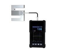 Dinamometro digitale, Dinamometro portatile portatile Display digitale Grado industriale Alta velocità di acquisizione 2000HZ Cella di carico esterna tipo S per uso sportivo, domestico e scolastico(10