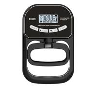 Dinamometro digitale for mani Rinforzatore della presa Tester for la forza USB ricaricabile Misuratore for esercizi for mano Calibro for allenamento con(Black EH109)