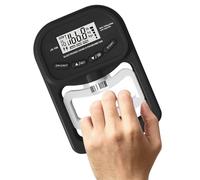 Dinamometro Elettronico A Mano,1-90 KGF Misuratore Della Forza Della Presa,Dinamometro Elettronico Della Mano,Forza Dell'impugnatura Digitale Per Misurazione Della Forza(Nero,180kg)