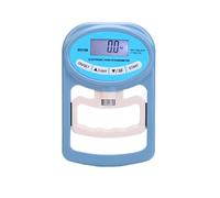 Dinamometro elettronico digitale for presa manuale, misuratore della forza di, allenatore tomatico mano da 0 a 120 kg Per la fisica meccanica(EH108 Blue)