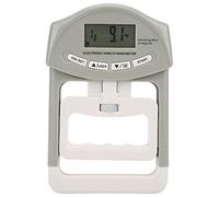 Dinamometro elettronico Misuratore di forza della presa manuale, display LCD regolabile, capacità 90 kg - Sensore ad alta precisione, memorizzazione dati utente, adatto a tutte le