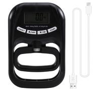 Dinamometro per la forza di presa della mano EH121 da 396 libbre/180 kg, nero