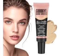 Dinchaakuarry Concettore del viso, correttore per il trucco per il viso,Concettore leggero impermeabile 12G - Trucco di correzione del colore, primer per gli occhi, base liquida per imperfezioni