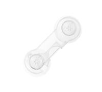 Dinchaakuarry Lucchetti per cassetti, sicurezza per bambini - Lucchetto per armadietto trasparente autoadesivo, senza foratura, sicurezza per bambini, serratura di sicurezza multifunzione con cinghia