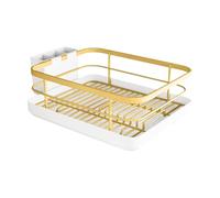 Dinchaakuarry Scolapiatti | Scolapiatti per Lavello con Scolapiatti - Organizzatore D Utensili a Cestino per Scaffale Armadio Interno Camping-Car E