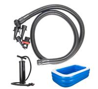 Dinchaakuarry Universal Paddle Pump Hose Inflatable Board Air Adapter Kit | Summer Beach Lake River Party Games Tanning Dock Inside Outdoor Cruise Water Sports