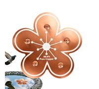 Dinchaakuarry Weatherproof Physical Safe Panel, Bird Bath Maintenance Copper, Purification | Ideal for Home Garden Backyard Courtyard Care Water Safety Installation Enhancement Use Decorative S