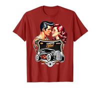 Diner Auto Rockabilly Anni '50 Maglietta