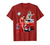 Diner Auto Rockabilly Anni '50 Maglietta