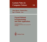 Dines Bjørner M Formal Methods in Programming and Their Applications (Tascabile)