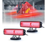 Dinfu 30W LED Carrelli Elevatori, 2 PCS Luce di Sicurezza Luce di Avvertimento Camion Lavoro Spot Luce DC 12-80V