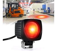 Dinfu Spia di sicurezza per magazzino con luce LED rossa da 10 W 12-100 V