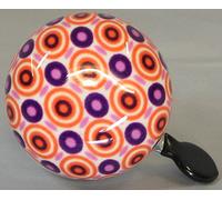 Ding Dong Campanello Bicicletta Retro Arancione Diametro 60 mm