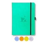 Dingbats Earth A5+ Emerald Eduardo Avaroa Notebook - Dotted