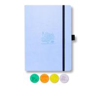 Dingbats - Earth Dotted A5 Medium Notebook, Sky Blue Great Barrier Reef - Hardco
