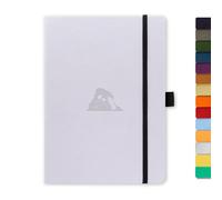 Dingbats - Earth Dotted Medium Notebook, Glicine Arctic, A5 - PU Leather Hardcov