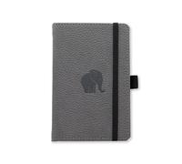 Dingbats Notebooks - Wildlife Lined Pocket Notebook, Grey Elephant, A6 - Hardco