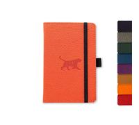 Dingbats* - Taccuino Tascabile A Righe Di Fauna Selvatica - Quaderno A6, Copertina Rigida in Pelle PU - Portapenne, Segnalibro, Chiusura Elastico