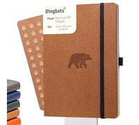 Dingbats Wildlife Lined Journal Notebook A5 - Vegan Leather Soft Cover - Ideal