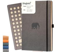 Dingbats* - Taccuino Bianche Di Fauna Selvatica - Extra Grande Quaderno A4, Copertina Rigida in Pelle PU - Portapenne, Segnalibro, Chiusura Elastico