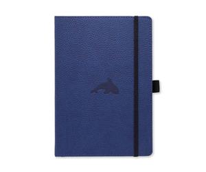 Dingbats - Wildlife Dotted Extra Large Notebook, Blue Whale, A4 - Hardcover Note