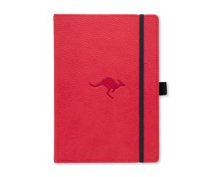 Dingbats - Wildlife Dotted Medium Notebook, Red Kangaroo, A5 - Hardcover Noteboo
