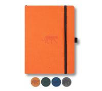 Dingbats Wildlife Lined Journal Notebook A5 - Vegan Leather Soft Cover - Ideal