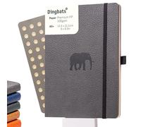 Dingbats Wildlife Lined Journal Notebook A5 - Vegan Leather Soft Cover - Ideal