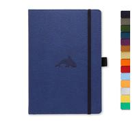 Dingbats - Wildlife Plain Medium Notebook, Blue Whale, A5 - Hardcover - Cream 10