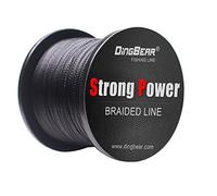 Dingbear 437Yd/400m 65LB/0.37mm Rosso Super Forte Tiro Generico Intrecciato Linea di Pesca Linea di Kite Cavo di Rete Intrecciata Linea di Pesca Super Resistenza…