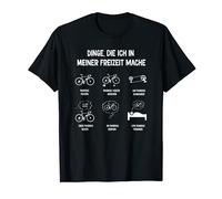Dinge Die Ich In Meiner Freizeit Mache - Bicicletta da ciclista Maglietta