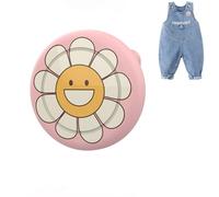 Dingfeiyu Airtag Holder Hidden, Custodia Airtag Nascosta con Spilla per bambini, anziani, animali domestici, zaini, bagagli