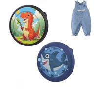 Dingfeiyu Airtag Holder Hidden, Custodia Airtag Nascosta con Spilla per bambini, anziani, animali domestici, zaini, bagagli