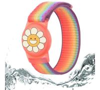 Dingfeiyu Braccialetto per Apple AirTag Impermeabile, Anti-smarrimento e Anti-graffio Custodia Cover AirTag per Bambini, Adolescenti, Anziani