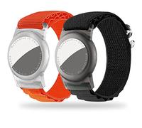Dingfeiyu Braccialetto per Bambini compatibile con AirTag, Cinturino in Nylon Regolabile, Braccialetto GPS Bambini Anti-Perdita e Antigraffio, Adatto ai Tracker per Apple Airtag