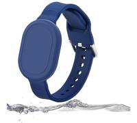 Dingfeiyu Braccialetto per Xiaomi Smart Tag, Anti-smarrimento e Anti-graffio Custodia Cover per Bambini, Adolescenti, Anziani (blu)