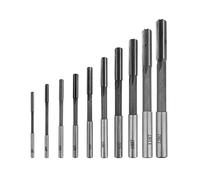 DingGreat 10 Pezzi Alesatore HSS, H7 Alesatori a macchina HSS con gambo dritto, Taglierina per Macchina Alesatore a Flauto Diritto H7 3/4/5/6/7/8/9/10/11/12 mm