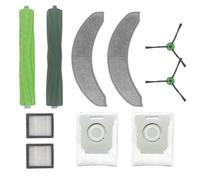 DingGreat Accessori per robot aspirapolvere iRobot, ricambi per iRobot Roomba Combo 10 Max, j7, j7+, j9+, doppia spazzola a rullo in gomma, 2 spazzole laterali, 2