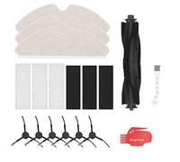 DingGreat Kit di Accessori di Ricambio per Proscenic M7 PRO Robot Aspirapolvere -6 Spazzole Laterali, 3 Filtro, 3 Panno di Pulizia, 1 Spazzola Rullo, 1 Spazzola per la pulizia