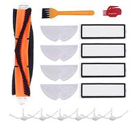 DingGreat Kit di Accessori per Dreame D9 / Dreame L10 PRO Robot Aspirapolvere - 1 Spazzola Principale, 4 HEPA Filter, 6 Spazzola Laterale, 4 Panno Mop, 2 Spazzola per la Pulizia