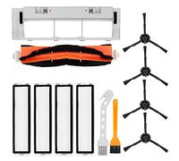 DingGreat Kit di Accessori per Dreame D9 / Dreame L10 PRO Robot Aspirapolvere - 4 Spazzola Laterale, 4 HEPA Filter, 1 Spazzola Principale, 1 Copertura Spazzola Principale, 3 Spazzola per la Pulizia