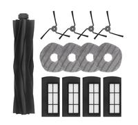 DingGreat Ricambi per Eufy X9 Pro, accessori robot aspirapolvere per Eufy Clean X9 Pro (rullo spazzola/filtro/tergicristallo laterale/moop, 13 pezzi)