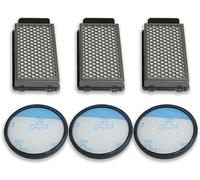 DingGreat Set di 6 filtri HEPA per aspirapolvere Rowenta Compact Power Cyclonic serie RO3753EA, RO3731EA, RO3786EA Mou/Tefal Compact (confronto ZR005901)